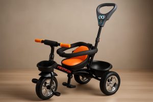 FIRSTFUN F-11 TRICYCLE WITH COMFORTABLE SEAT WITH SEAT COVER