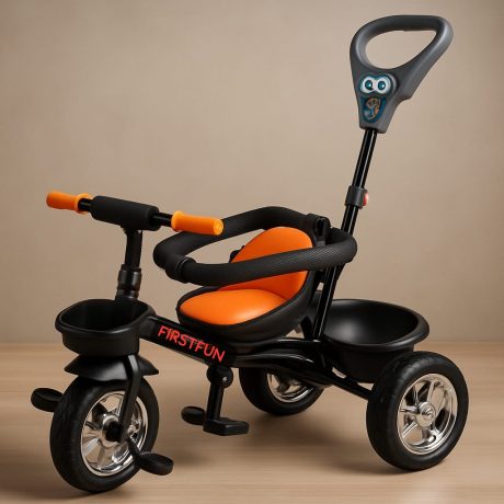 FIRSTFUN F-11 TRICYCLE WITH COMFORTABLE SEAT WITH SEAT COVER