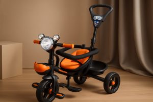 FIRSTFUN F -6 MUSICAL FOR BABY KIDS TRICYCLE WITH COMFORTABLE