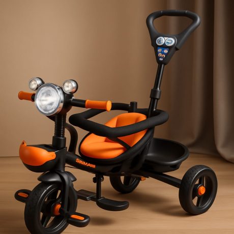 FIRSTFUN F -6 MUSICAL FOR BABY KIDS TRICYCLE WITH COMFORTABLE
